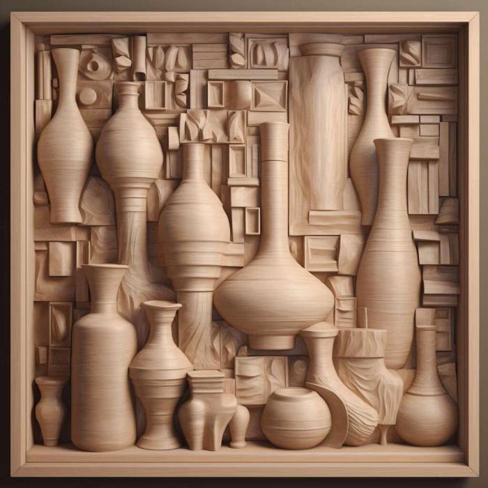 نموذج ثلاثي الأبعاد لآلة CNC 3D Art 